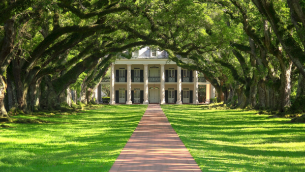 Manoir historique de Louisiane, USA