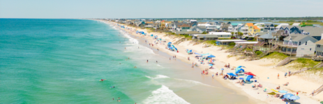 Îles des Outer Banks, Caroline du Nord, USA