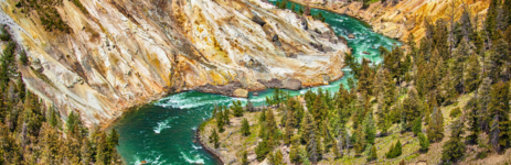 Chutes de Yellowstone, USA