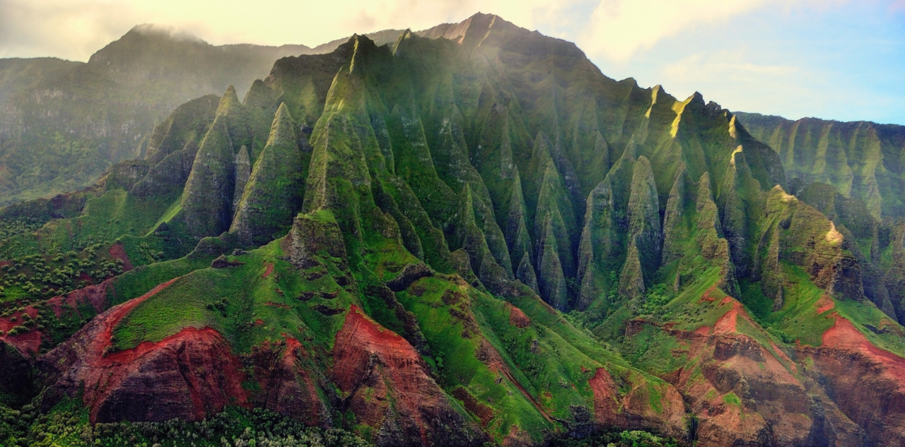 Napali Coast, Hawaï, USA