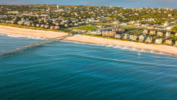 Plage des Outer Banks, Caroline du Nord