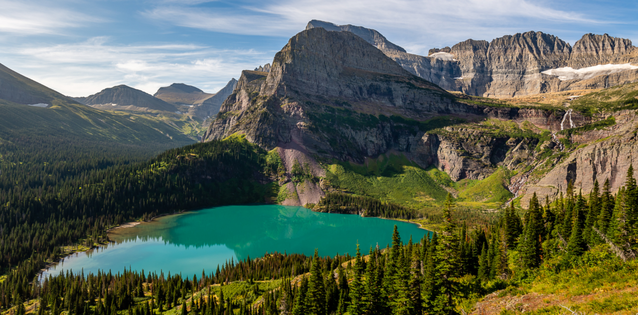 Parc national de Glacier, Rocheuses, USA